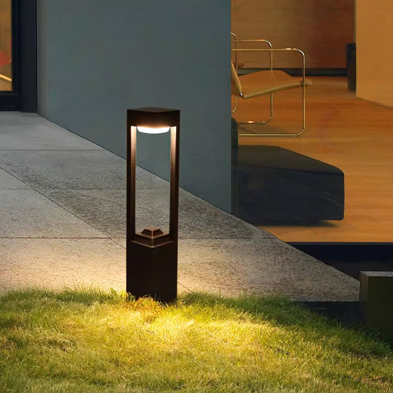 Outdoor Lighting Art - Świecąca lampa podłogowa, solarna lampa LED