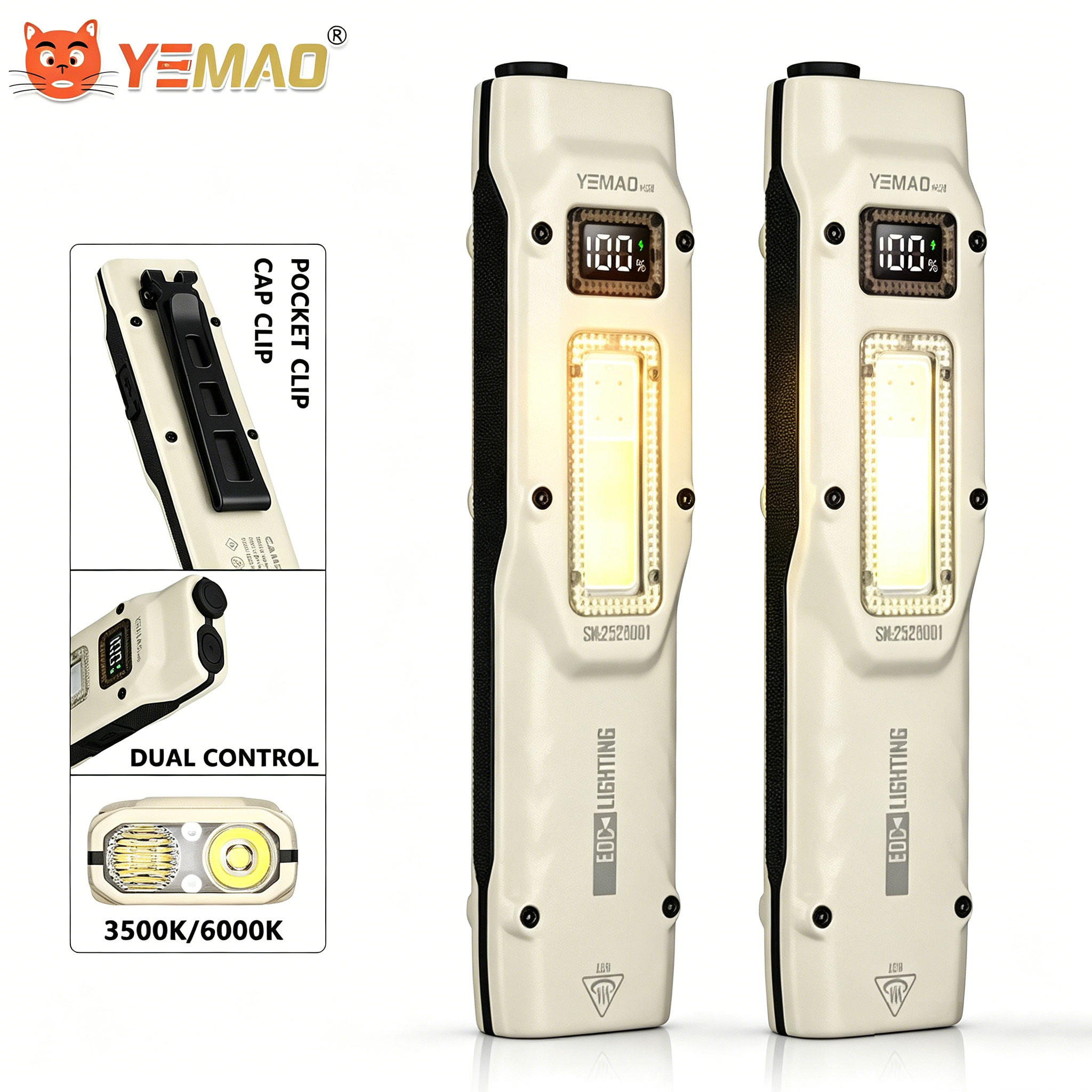 Outdoor Lighting Junction Box - Przenośna latarka taktyczna YEMAO M28 o