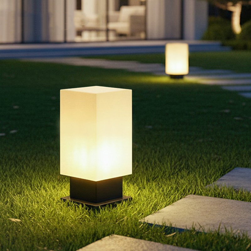 Outdoor Lighting Art - Świecąca lampa podłogowa, solarna lampa LED
