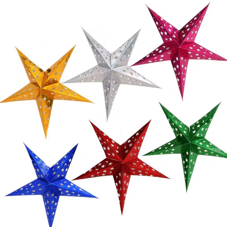 Outdoor Lighting Pendant - 1PCX30cm Out Star wiszący wisiorek dekoracyjny