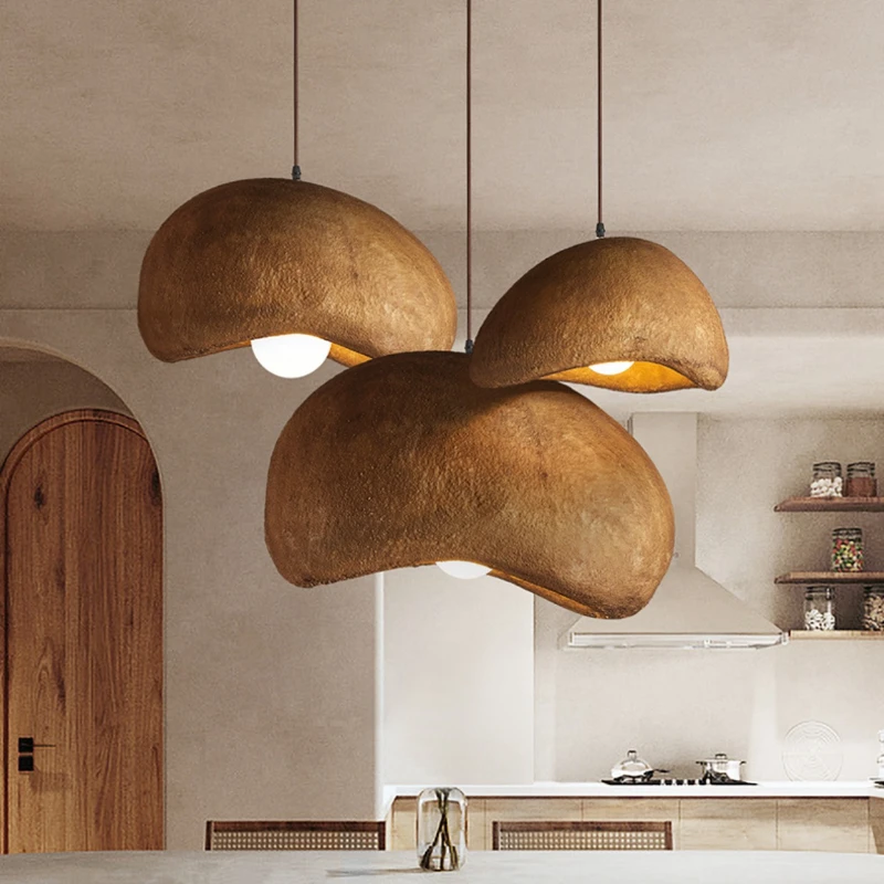 Outdoor Lighting Pendant - Wabi-sabi wisiorek Led światła japoński chleb