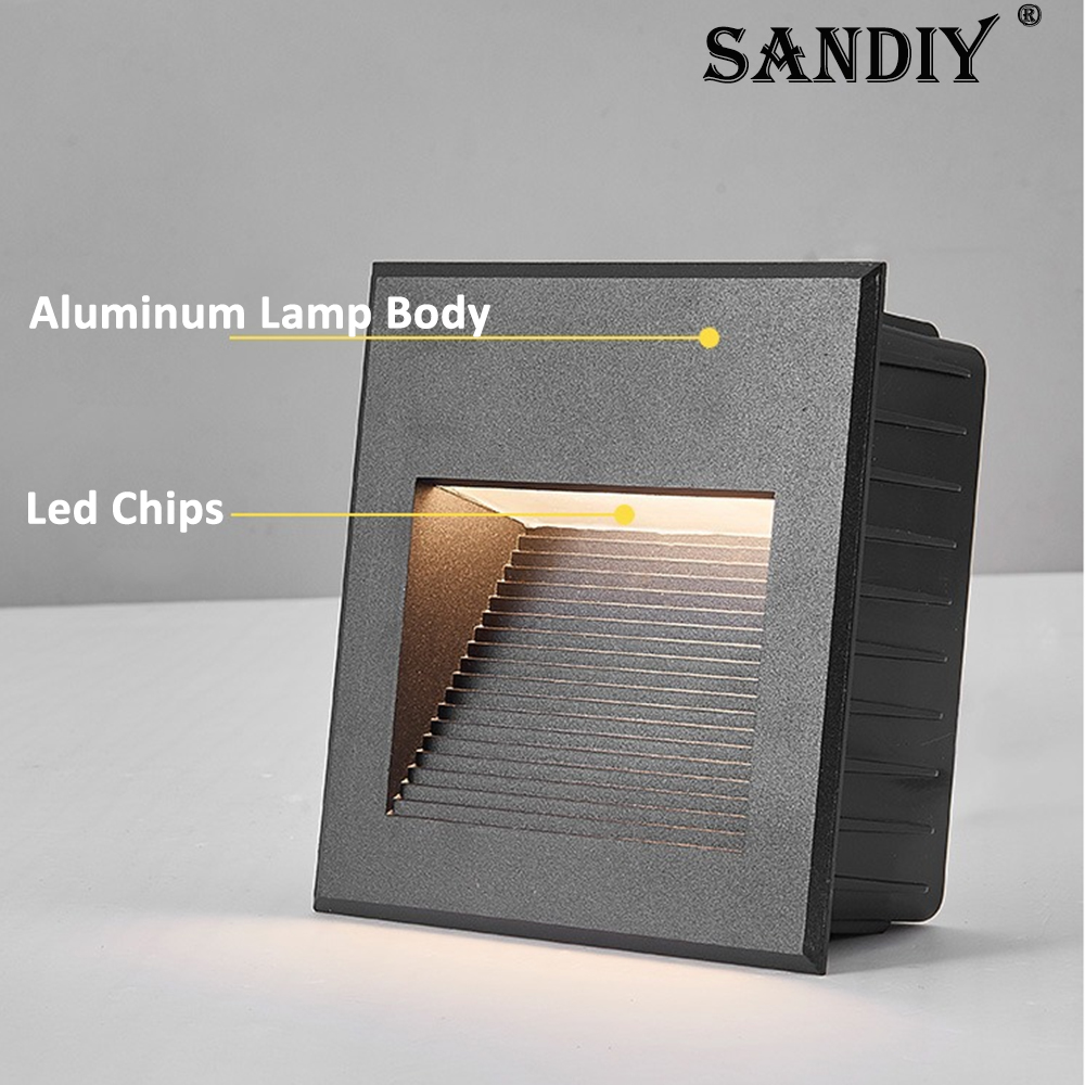 SANDIY Wpuszczane Zewnętrzne L – Outdoor Lighting Amazon recenzja i cena