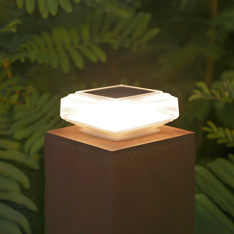 Nowoczesne, przezroczyste lamp – Outdoor Lighting On Fence recenzja i cena