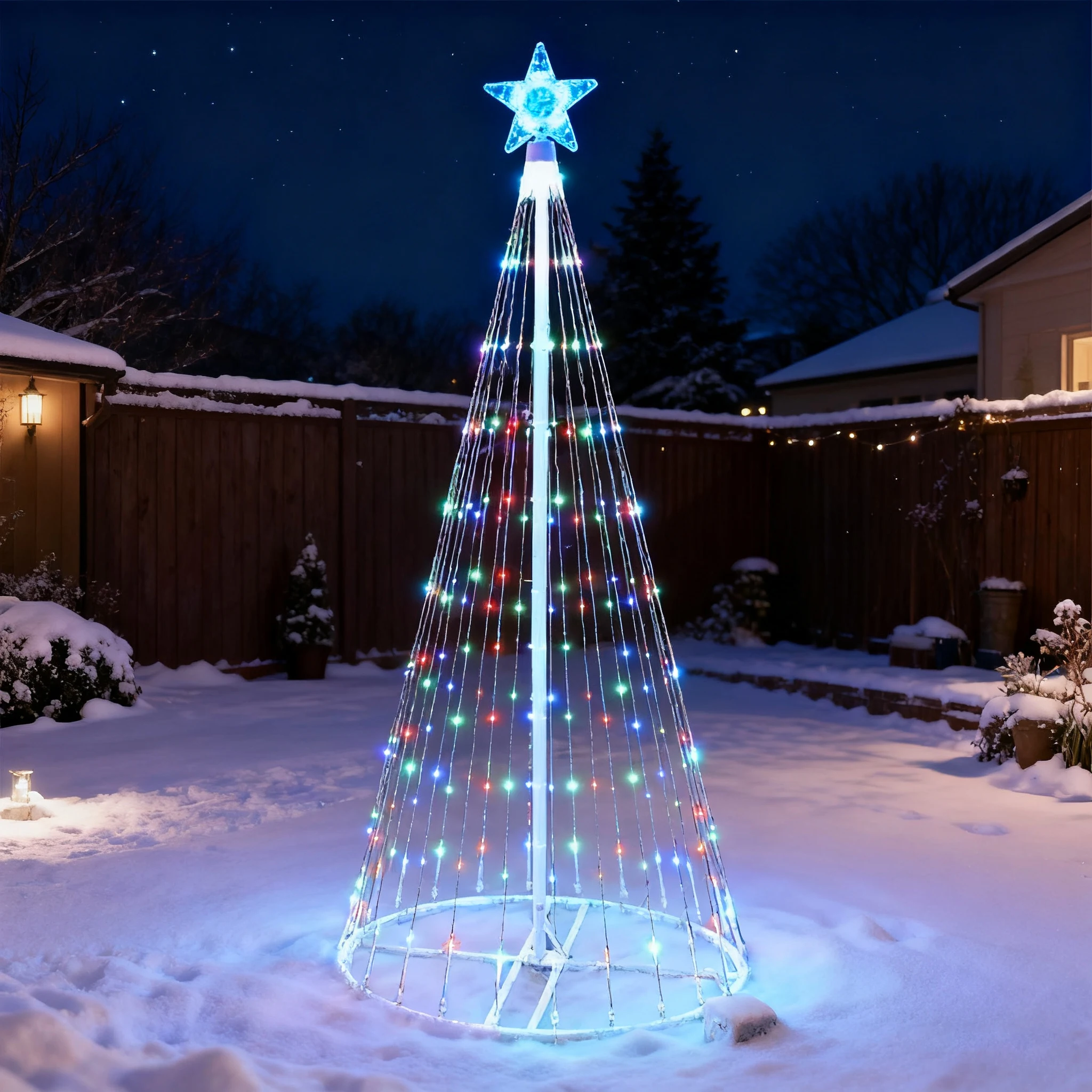 Lampki LED w kształcie wodospa – Solar Fairy String recenzja i cena