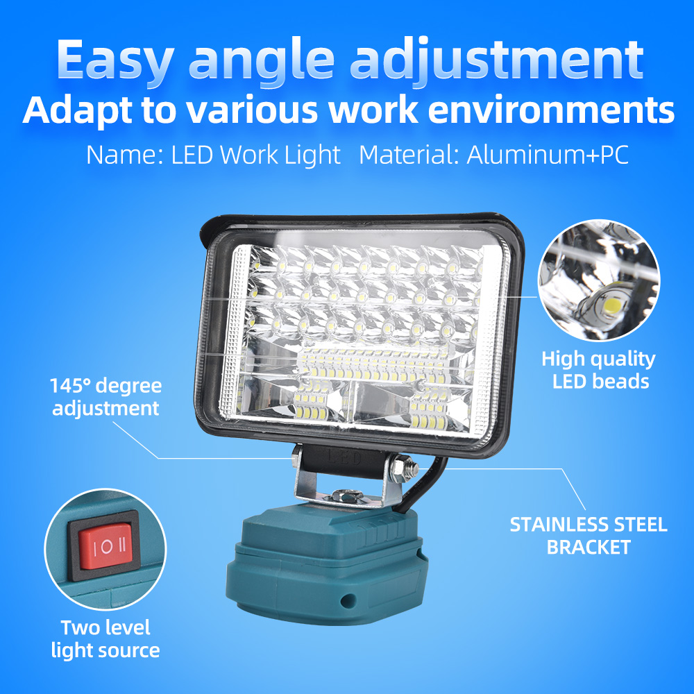 Lampa robocza LED 18V do Makit – Zumtobel Outdoor Lighting recenzja i cena