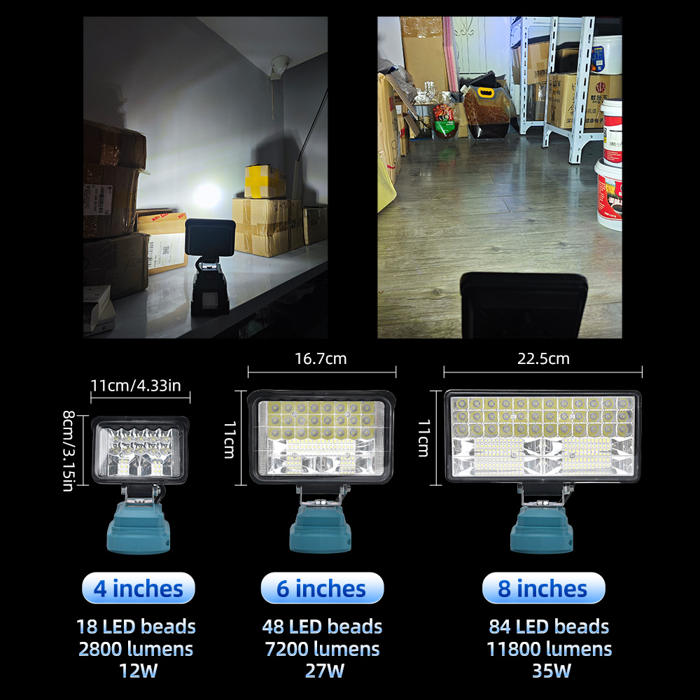 Lampa robocza LED 18V do Makit – Zumtobel Outdoor Lighting recenzja i cena