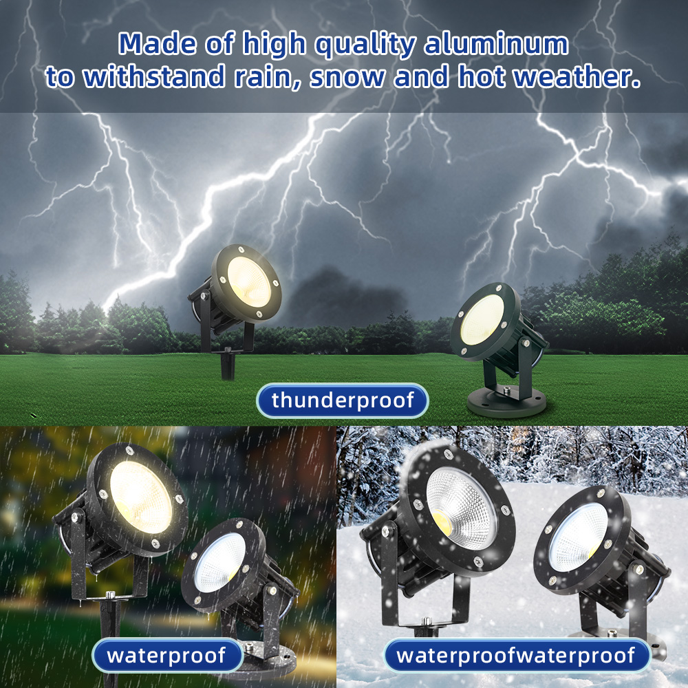 Oświetlenie ogrodowe LED GU10, – Outdoor Lighting Construction recenzja i cena