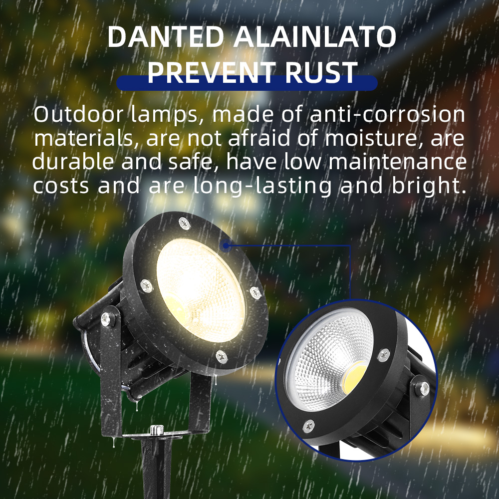 Oświetlenie ogrodowe LED GU10, – Outdoor Lighting Construction recenzja i cena