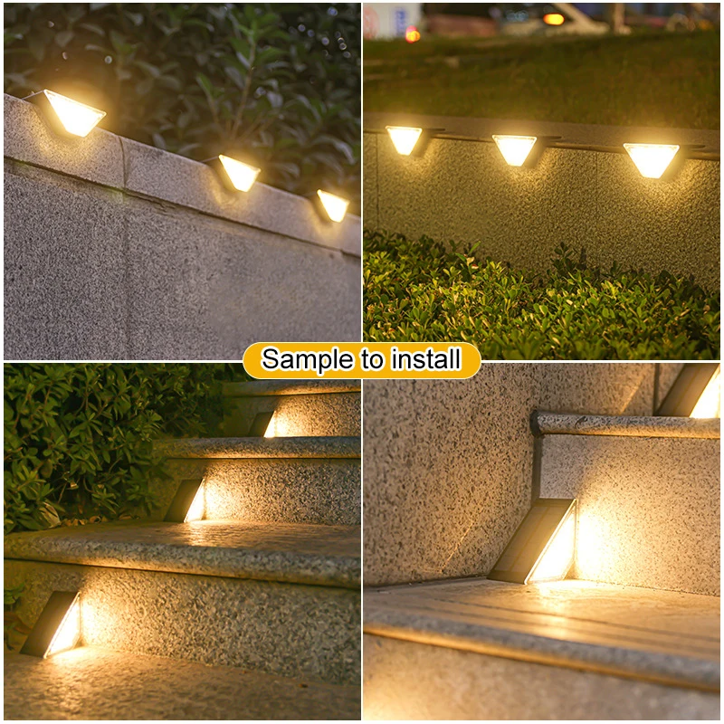 Lampa solarna LED trójkątna 22 – Outdoor Lighting Art recenzja i cena