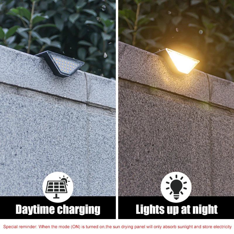 Lampa solarna LED trójkątna 22 – Outdoor Lighting Art recenzja i cena