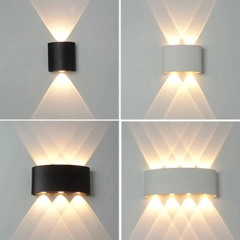 Lampa ścienna LED aluminiowa z – Outdoor Lighting On Fence recenzja i cena