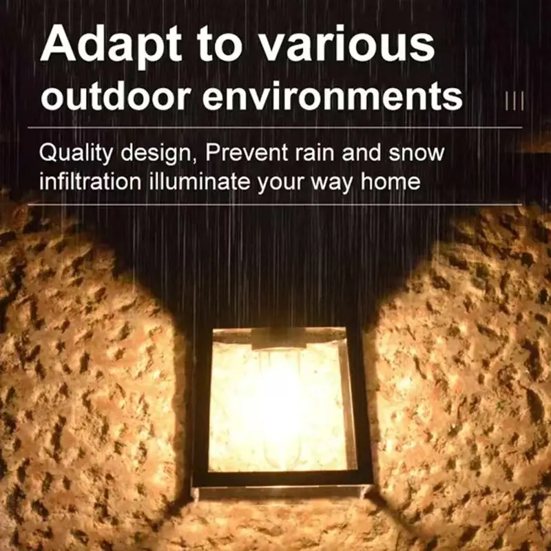 Zewnętrzna solarna lampa ścien – Outdoor Lighting Construction recenzja i cena