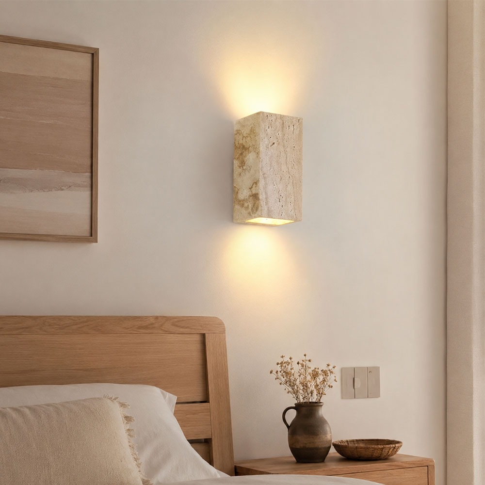Lampa ścienna z kamienia natur – Outdoor Lighting Amazon recenzja i cena