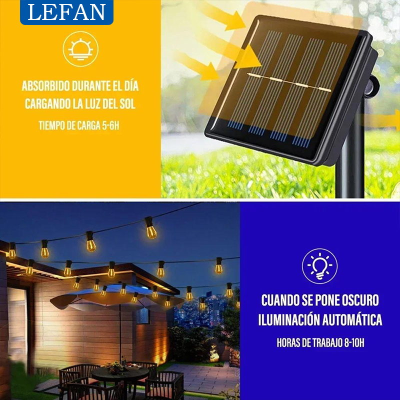 Solarne lampki LED na zewnątrz – Outdoor Lighting Pendant recenzja i cena