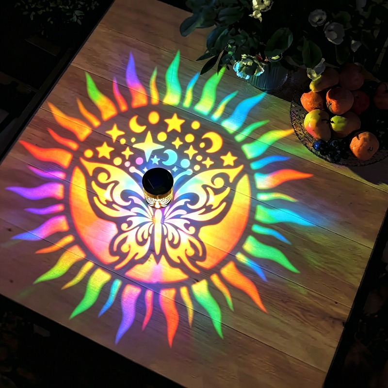 Projektor Solarny Mandala Moty – Outdoor Lighting On Fence recenzja i cena
