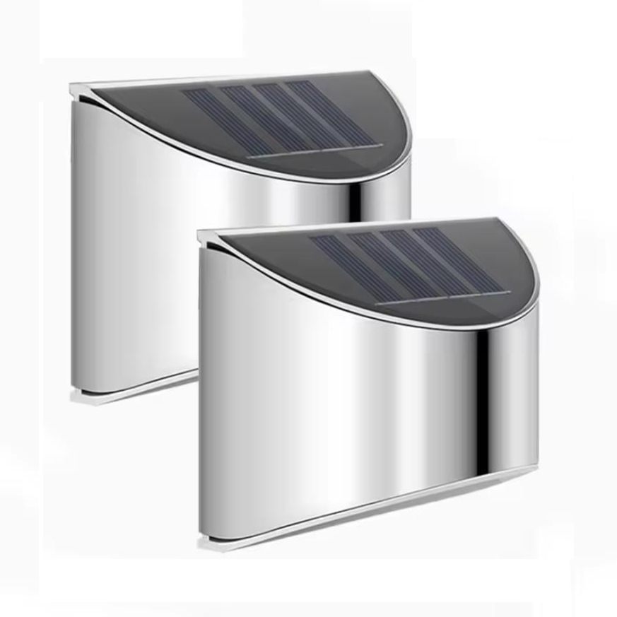 2 szt. Solarnych lamp ogrodowy – Outdoor Lighting On Fence recenzja i cena