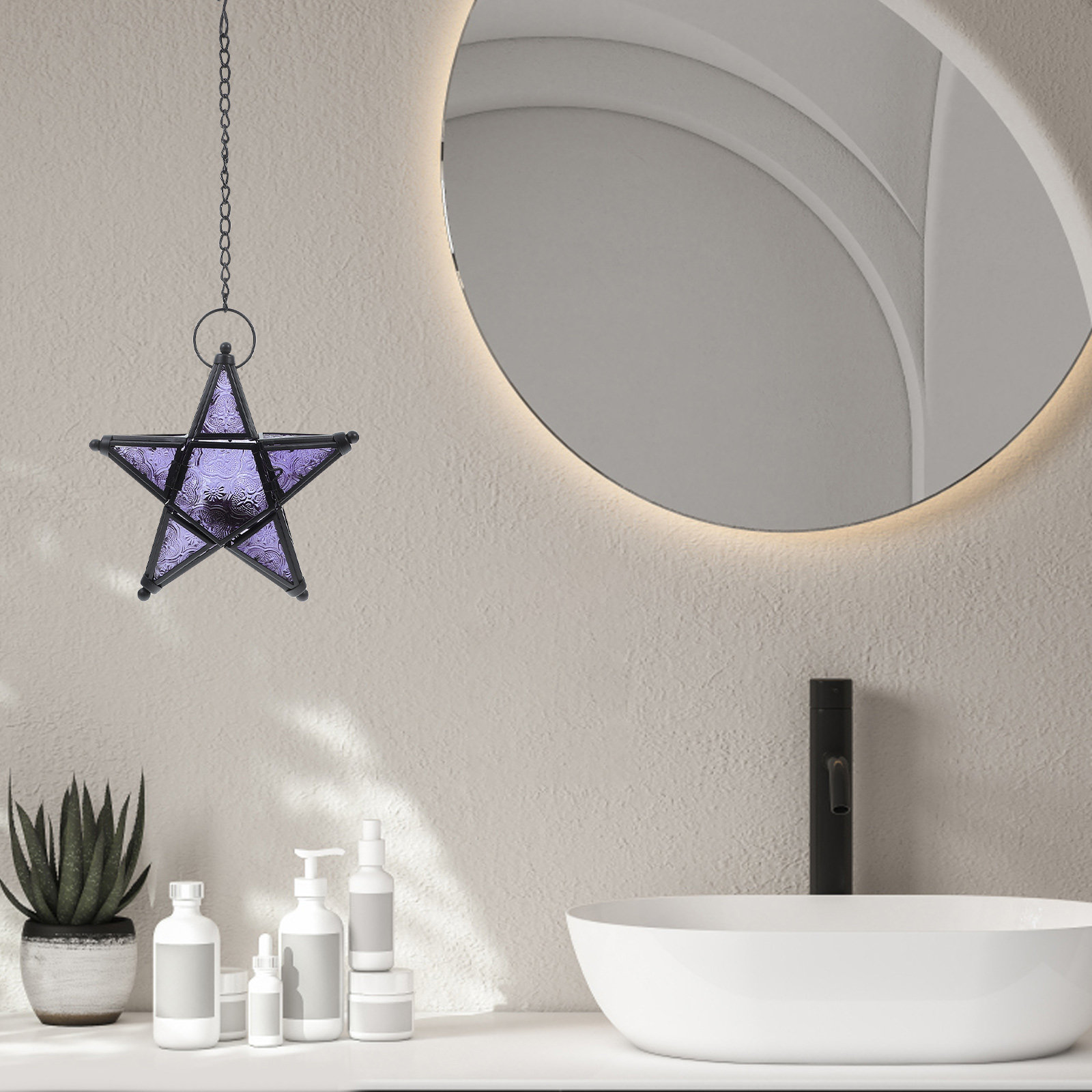 Dekoracyjny, szklany, wiszący  – Outdoor Lighting Pendant recenzja i cena