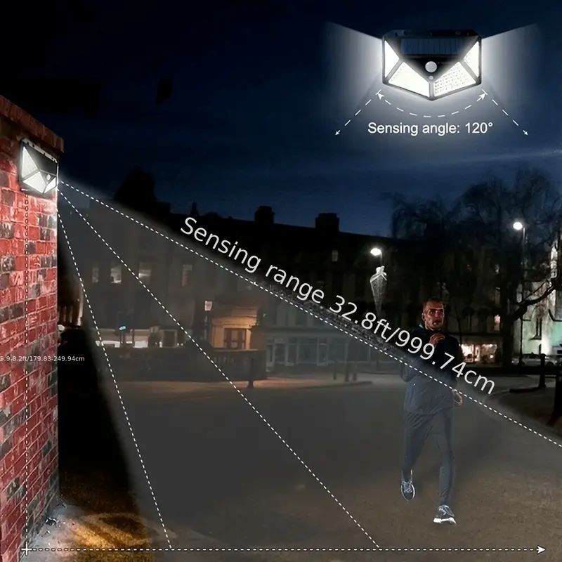 100 LED Zewnętrzna Solarna Lam – Outdoor Lighting For Steps recenzja i cena