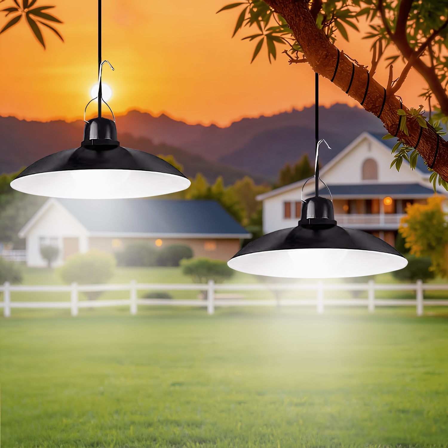1 szt. Solarna lampa wisząca L – Outdoor Lighting Pendant recenzja i cena