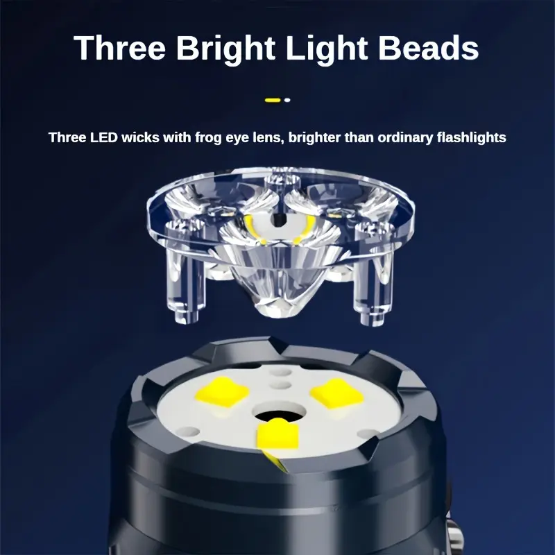 Mini latarka 3LED z klipsem do – Outdoor Lighting Construction recenzja i cena
