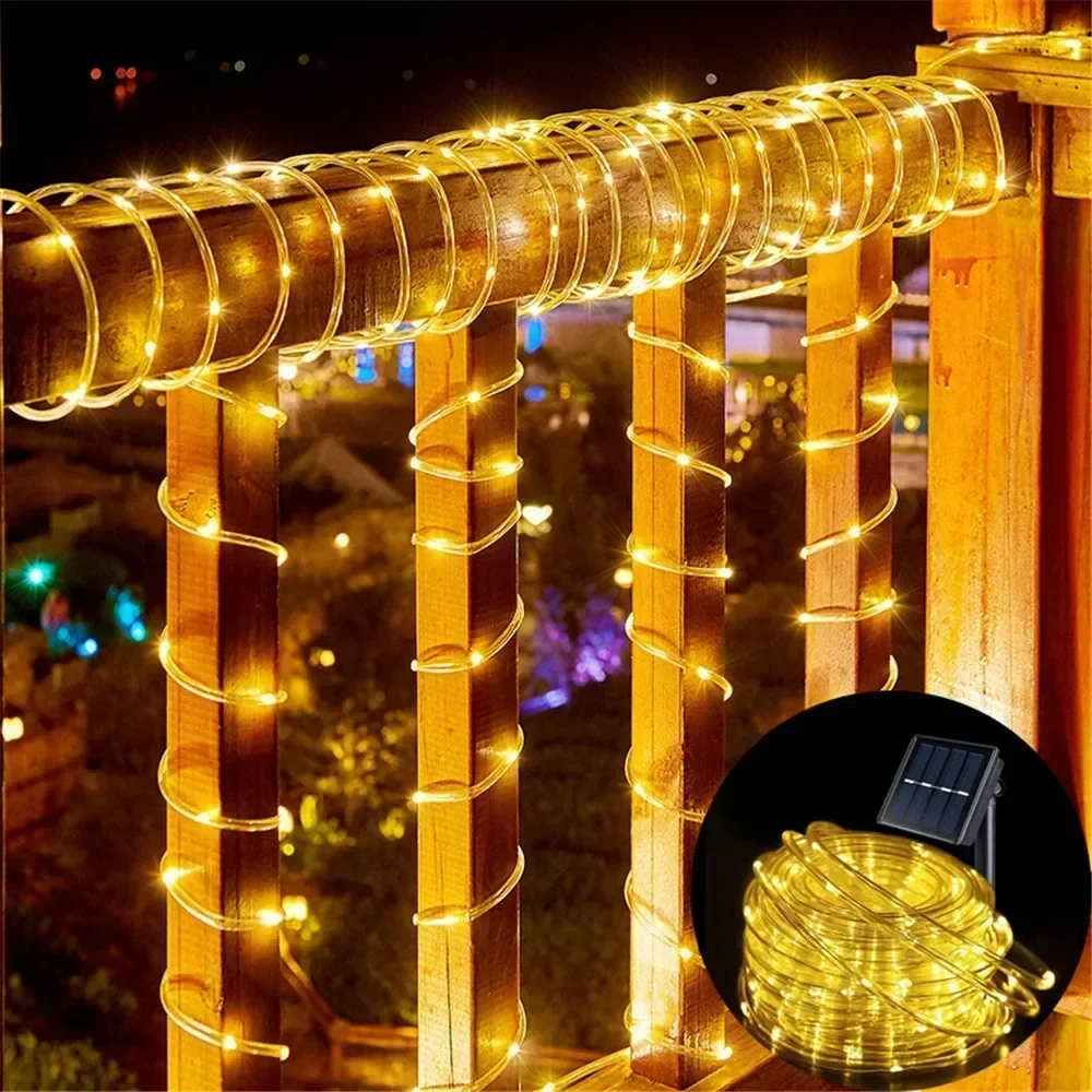 Solarne lampki sznurkowe zewnę – Solar Fairy String recenzja i cena