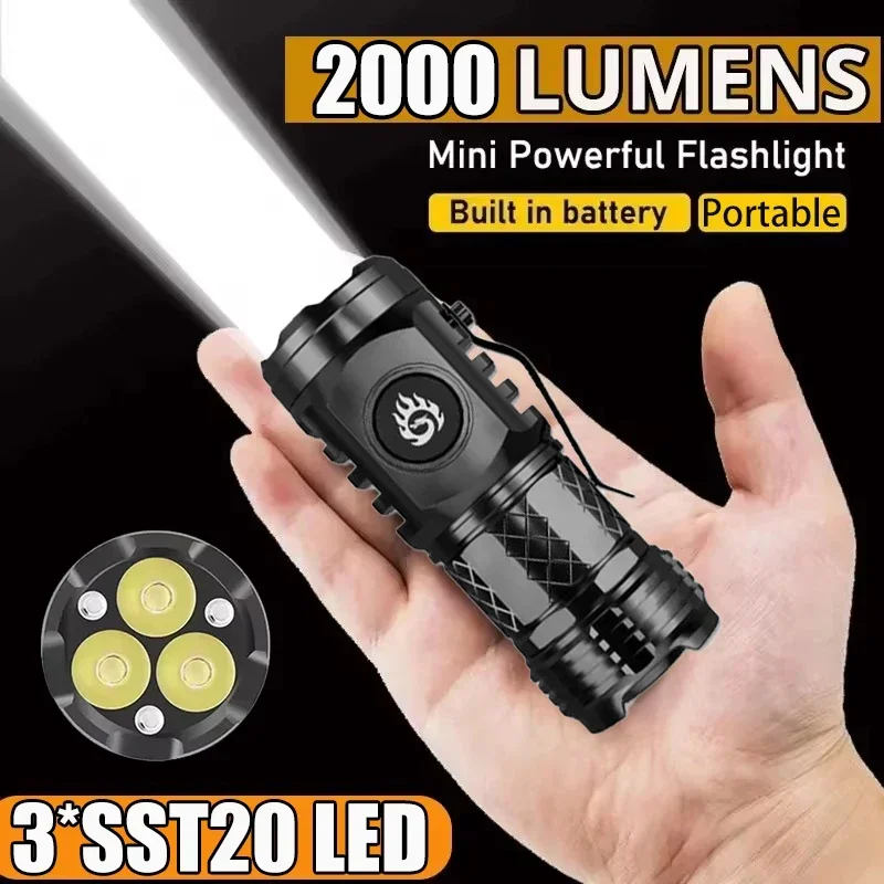 Mocna taktyczna latarka 3LED,  – Outdoor Lighting Construction recenzja i cena