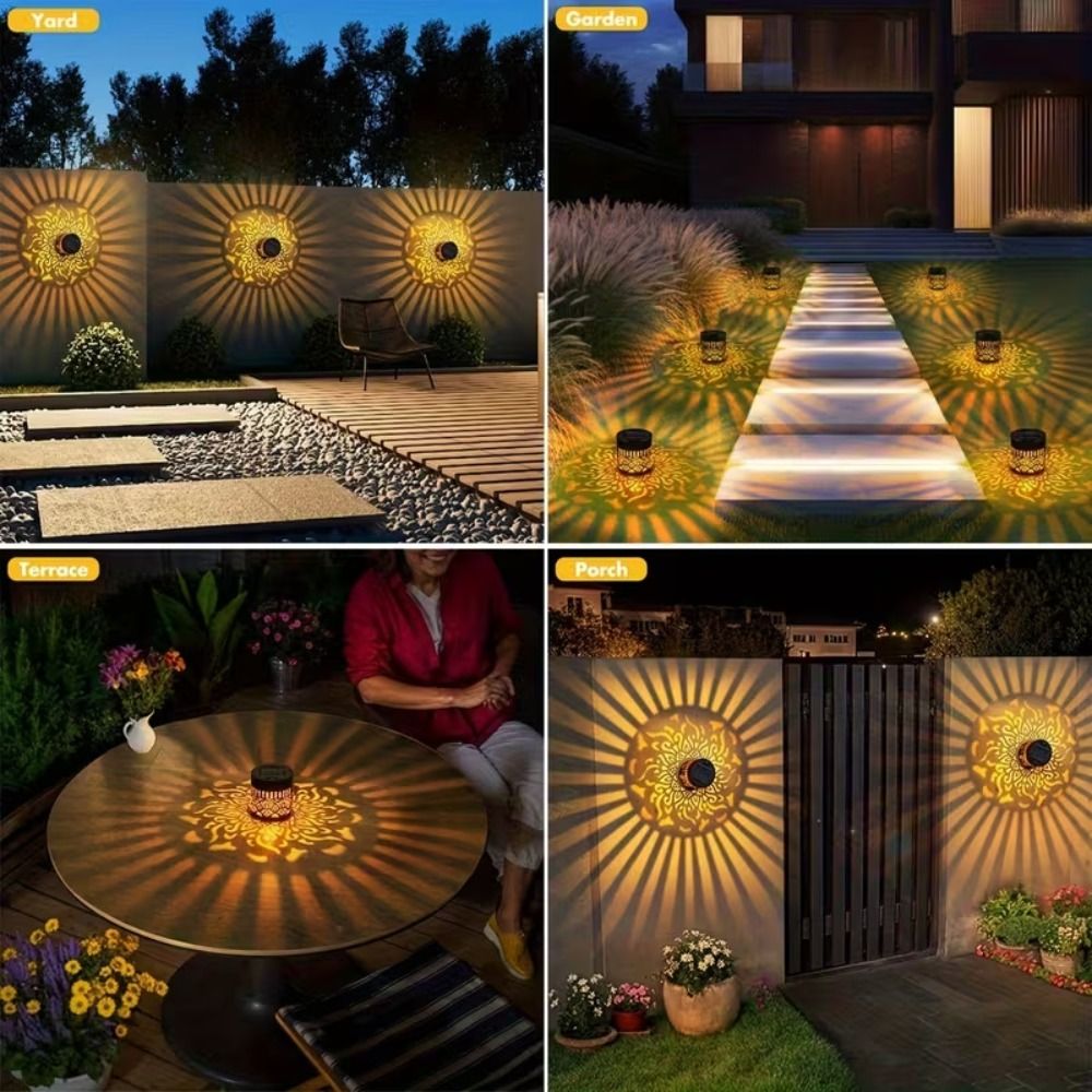 Lampa Ścienna LED w Kształcie  – Outdoor Lighting On Fence recenzja i cena