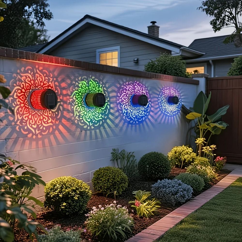 Lampa Ścienna LED w Kształcie  – Outdoor Lighting On Fence recenzja i cena